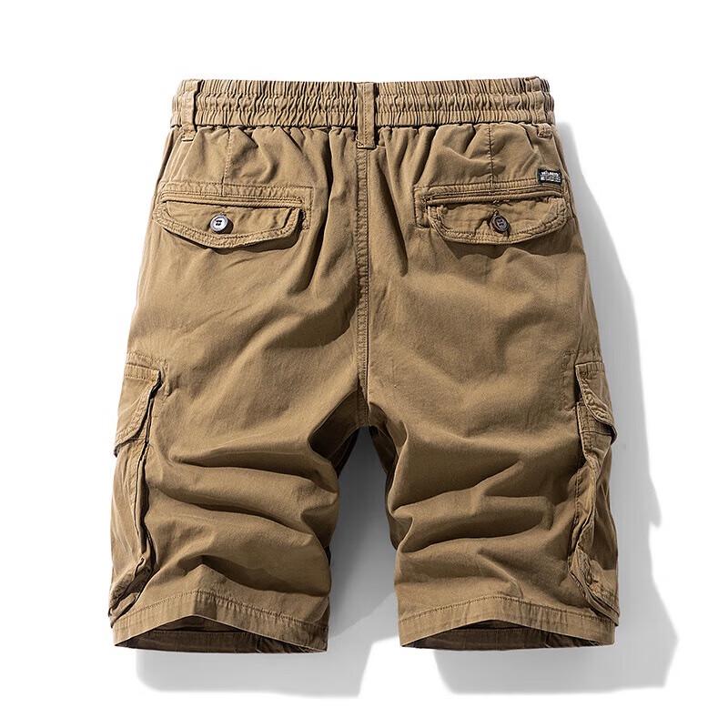 Men's Casual Cargo Shorts with Large Pockets