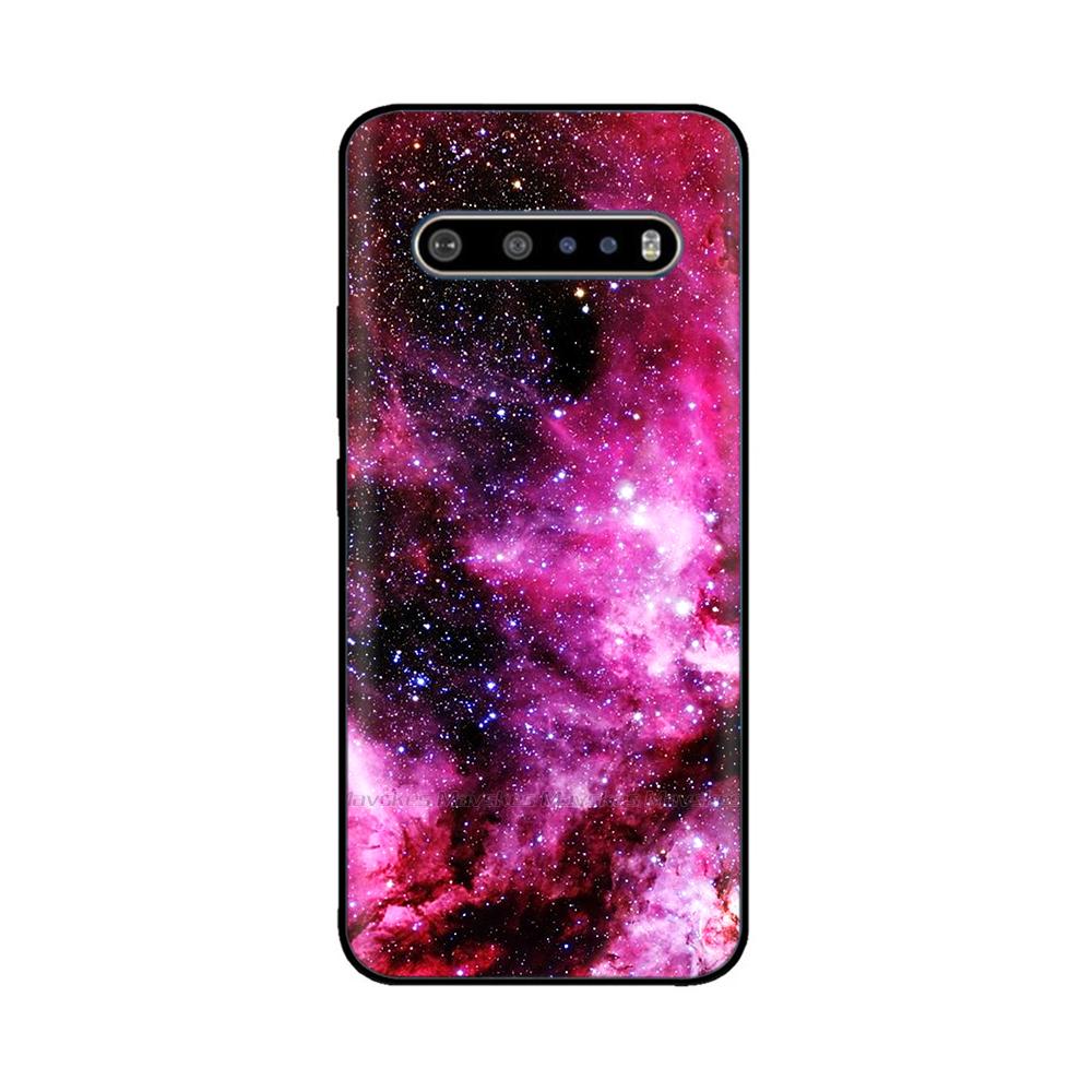 Für LG V60 ThinQ Hülle 6,8" Weiches Silikon TPU Handyhülle Funda Für LG V60 ThinQ 5G V 60 Rückseite lgV60 ThinQ coque Bumper Schale