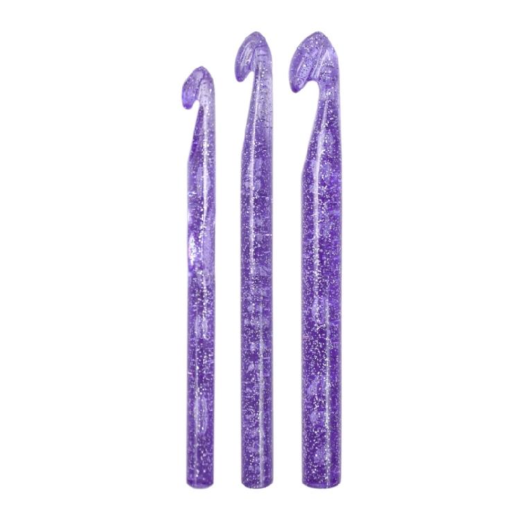 

10/12/15mm Crochet Hook Set Practical Knitting Needle Ergonomical Crochet Needle Crochet Accessories 1