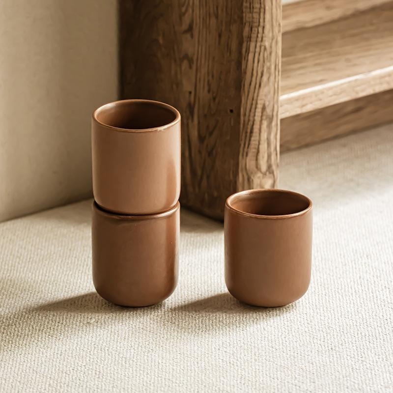 Retro style ceramic wine pot kit Household one pot four cups wine pot Baijiu pot wine glass hospitality tea set