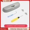 Car Glasses Case Holder Sun Glasses Box Case for BMW X1 F48 X3 F25 X5 G05 F10 F11 F20 1 2 3 5 7 Series Storage Box