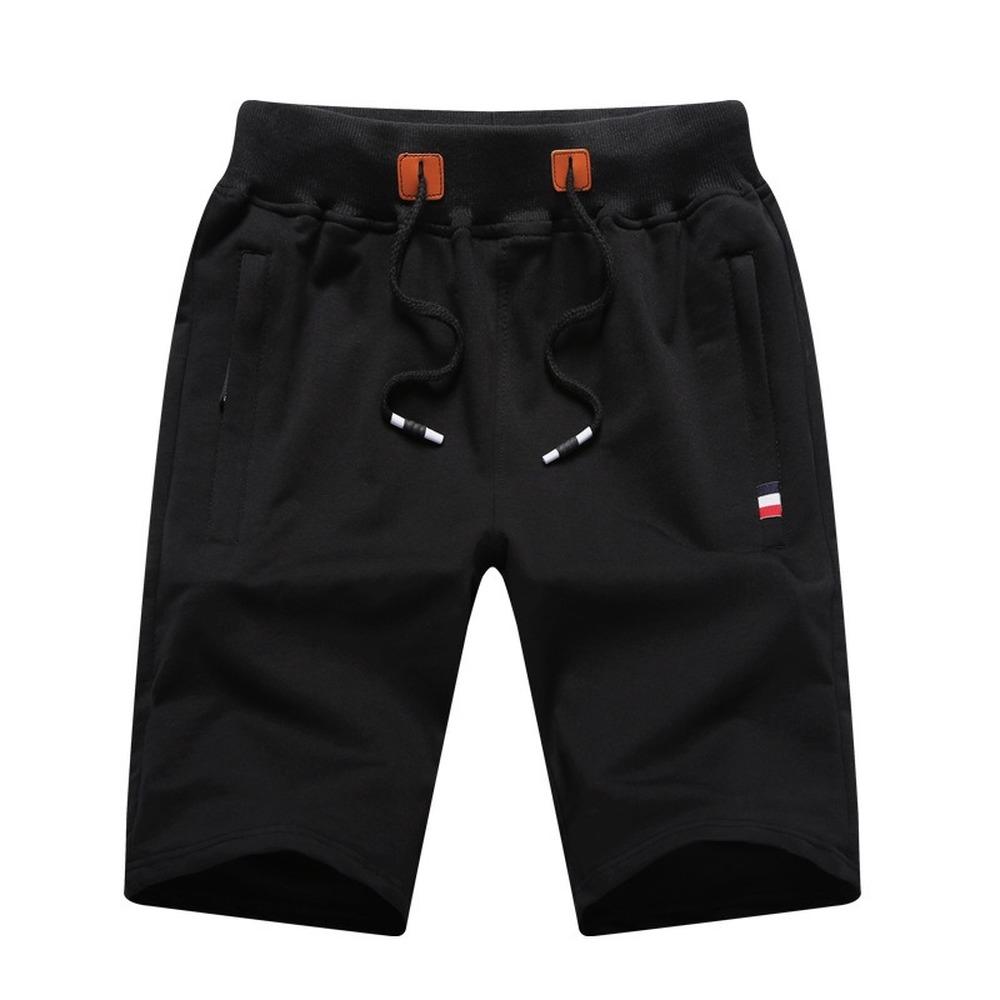 Mannen Running Sport Shorts Casual Zomer Taille Elasticiteit Effen Kleur Shorts Heren Plus Size Bodems