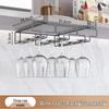 MDNG Punch-Free Wall-Mounted Wine Glass Rack
