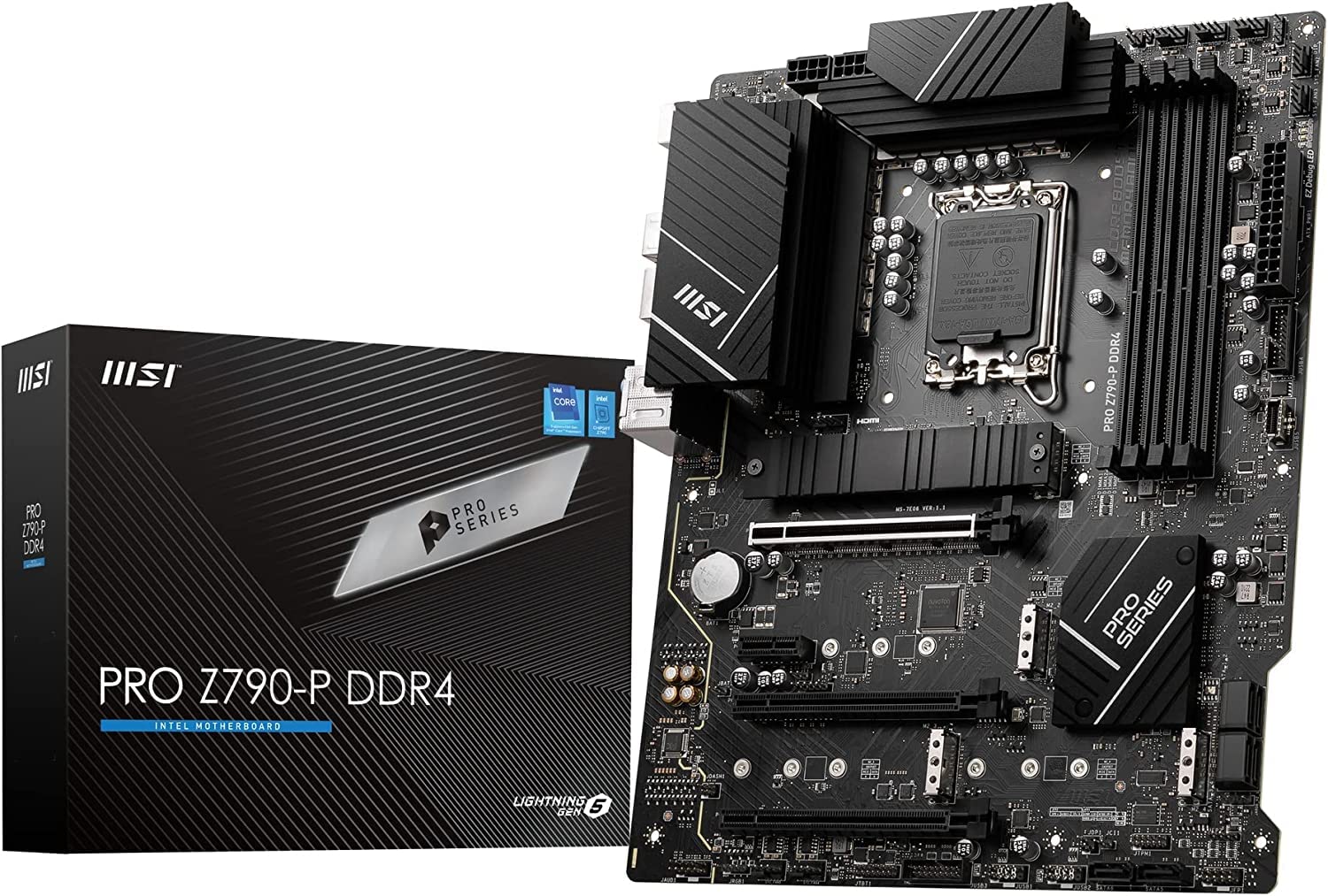 

MSI motherboard PRO DDR4 INTEL generation CPU compatible Z790 chipset ATX MB5919 Z790-P 12th/13th (LGA1700)