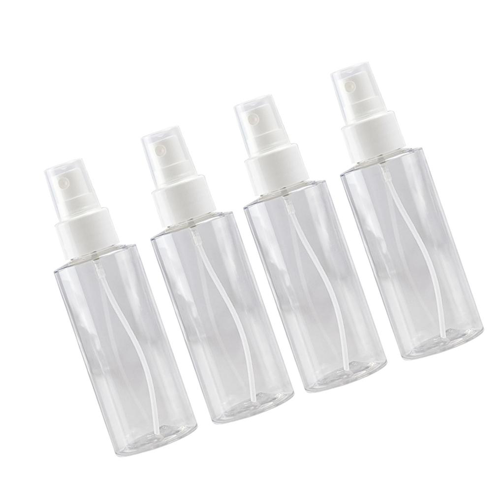 100ml Travel Spray Bottles Fine Mist Refillable Portable Clear Empty Spray Bottles for Perfume Toner