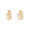 Dior Casual Fashion Trend Resin Earrings Women Earrings E2074WOMCY-D301