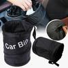 Travel Essentials for Car Organization Collapsible Trash Can, Interior Foldable Waste Container, Waterproof Oxford Automotive Storage Organizer Cloth