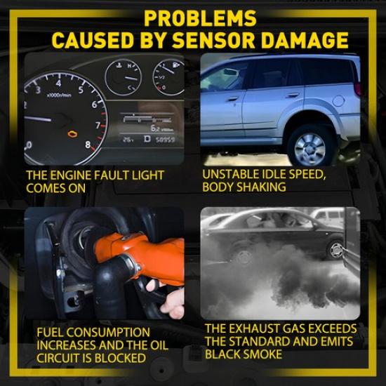 2PCS OXYGEN SENSOR O2 UPSTREAM & DOWNSTREAM For CHEVROLET 2011-2015 CRUZE 1.4L