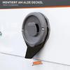 Exterior Condensation Drain Deflector Universal Fit for AC Units Solid Construction Easy Mount Campers Accessories