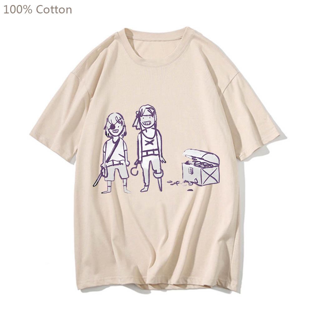 Life Is Strange Harajuku Anime T-shirts Kawaii Manga/Comic Tshirt 100% Cotton Men/women Tee-shirt Short Sleeve Cartoon T Shirt