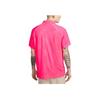 Nike Letter Print Polo Quick-Dry Loose Short Sleeve Soccer Shirt Men Tops Hot-Pink DQ5046-639