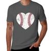Baseball Heart Cute Mom Dad Brother Sister Family Baseball Tshirt Casual Loose Fit Short Sleeve Tshirt