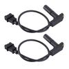 2PCS Crankshaft Crank Position Reference Mark Sensor Compatible for Porsche 924 928 944 968 1983-1995 2.5L 3.0L 5.0L 5.4L Engine Crank Crankshaft