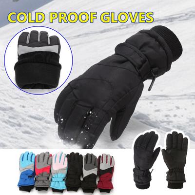 Winter Gloves for Kids Boys Girls Snow Windproof Mittens Outdoor Sports Skiing