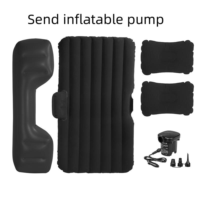 Car inflatable bed car supplies rear sleeping mattress car SUV car backseat sleeping mat travel air mattress bed