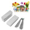 100pcs Double Sided Write On Metal Labels For Outdoor Gardening High Durability Aluminum Plant Tags Tree Identification Tags