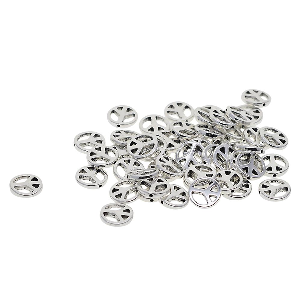 48Pcs Tibet Silver Bronze Metal Hollow Leaf Shape Frame Charms Pendants for Earring Dangle