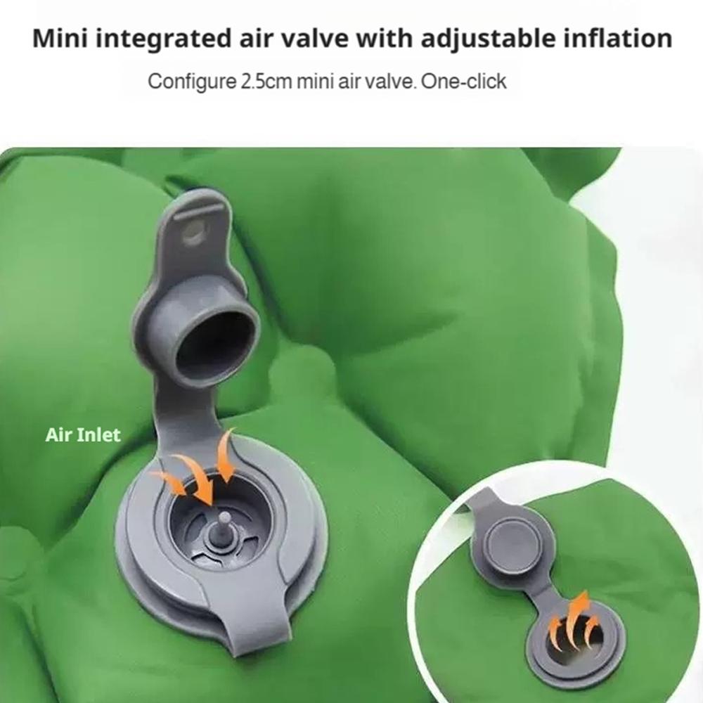 Portable Inflatable Seat Cushion Lightweight Travel Air Sitting Pad Hiking Outdoor Sitting Pad Anti Bedsore Office Chair Pad New