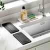 2 Piece Non Slip Diatom Mud Bathroom Tray Molds Resistant Moisture Wicking Tray  Soap