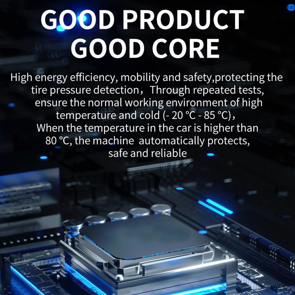 USB-Reifendrucküberwachungssystem Kabelloses TPMS-Reifendrucküberwachungssystem für Wohnmobile Anhänger Autos