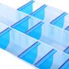 PVC Fishing Organizer Box 25.1*18*3.7cm Portable Fishing Tackle Box  Fishhook Storage
