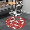 1pc Monkey Red Office Round Area Rug, Indoor Mat Suitable For Office, Under Office Chairs Bedroom Living Room Home Decor, Room Deco