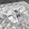 Poker Rings Gothic Diamonds-encrusted Adjustable Rings Women Party Casual Rings