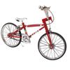 Mini Bike Model Ornament High Simulation Vivid Details Compact Structure Finger Bikes Toys for Desktop Decoration DIY