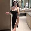 Schwester-Uniformen, Cosplay, sexy Versuchung, dünn, V-Ausschnitt, necken, erotisches Kostüm, Tanga, dreiteiliges Set