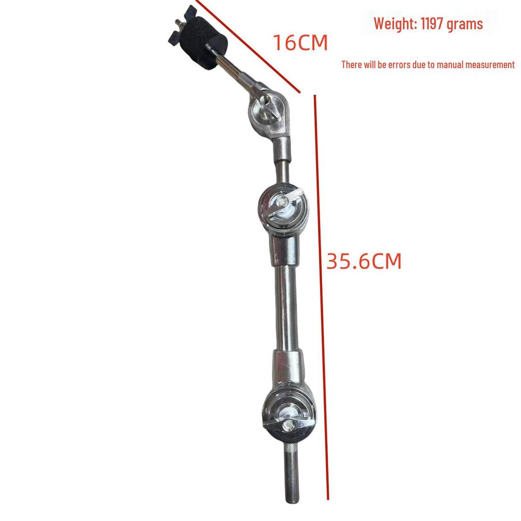 Cymbal Stand Connector & Holder Arm - Double-Sided Drum Rack Accessories
