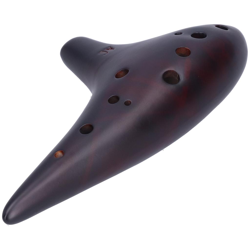 12?Hole Alto C Ocarina Dolomite Shell Classic Flute Instruments for Professional Beginner