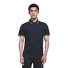 Li Ning Fitness Series Solid Color Slim Fit Short Sleeve Polo Shirt Men tops Ink-Gray APLR061-6