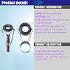 Stainless Steel Fishing Rod Tip Ring Eye Guide With Ring Repair Kit 3 Styles For Enthusiast Outdoor Fishing Supplies