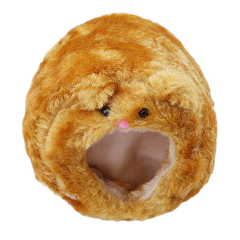 Cute Winter Soft Warm Bed Cute Rat Hamster Bed House Cushion Fleece Hut Hanging Hammock for Small Animal Mice Sugar Glider Chinchilla  Fast Delivery