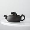 Pure Handmade Xishi Single TeaPot Yixing Purple Clay Tea Pot Fengming Purple Clay Pot Teeware Teware Puer Tea Set and Coffee Bar