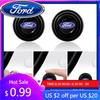 New 2026 Car Sticker 4Pcs Car Door Logo Shock Absorbing Gasket For Ford MK3 MK4 MK5 Fiesta Ecosport Kuga Explorer Edge Mustang 3