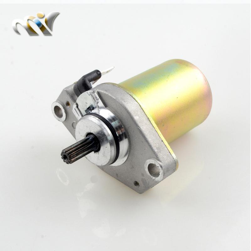 Electric Starter Motor for yamaha JOG 50cc ZR 2-5 generation 3KJ 2-stroke Minarelli 1PE40QMB engines scooter - 10 Tooth