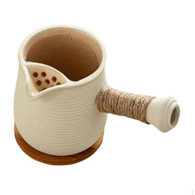 580ml Ceramic Teapot Tea Infuser Durable for Boiling Water Maker Picnic Home Kitchen