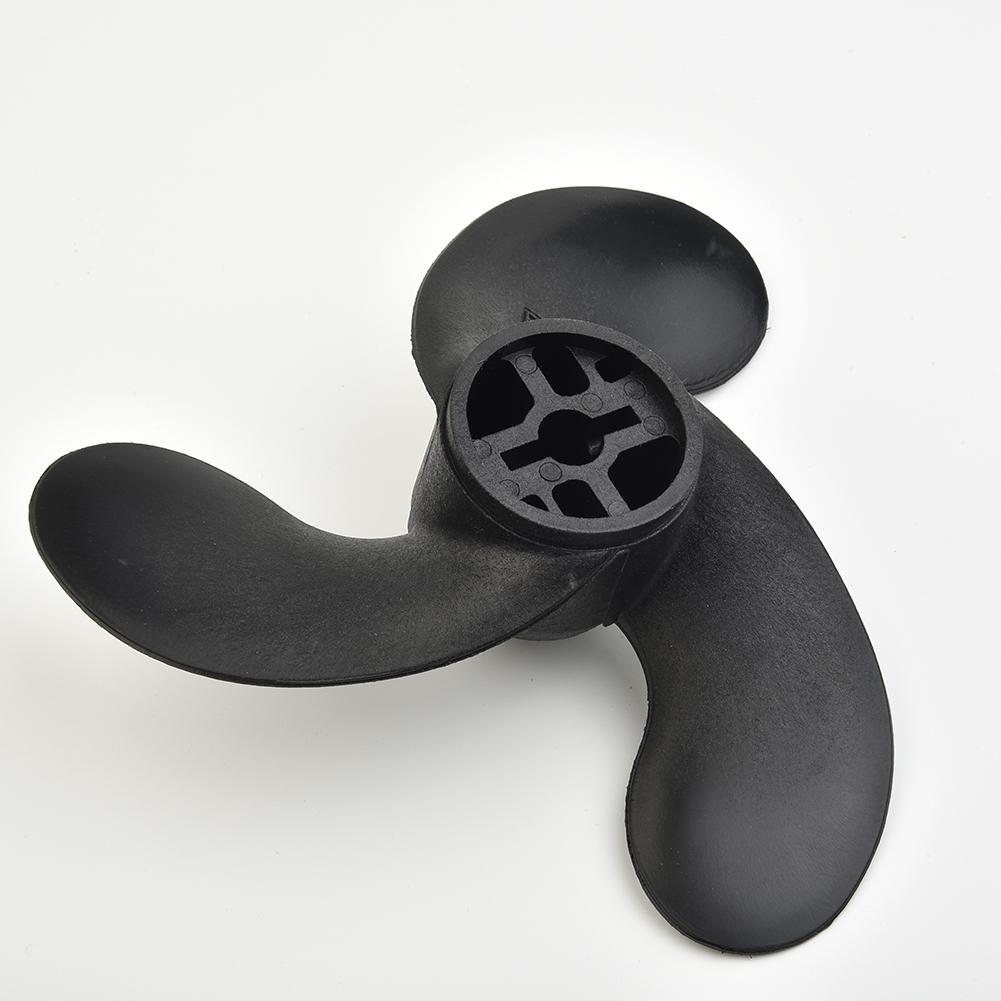 Tools Outboard Propeller 1pc Accessory Black Boat For Tohatsu 3.5HP Marine Nylon 47.05mm*78.05mm Practical Useful