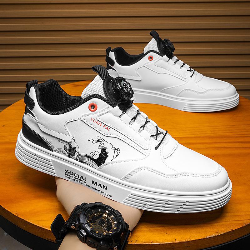 Four Seasons Student Wave Graffiti Hand Painted Sports Board Shoes ins Tide Shoes 39
