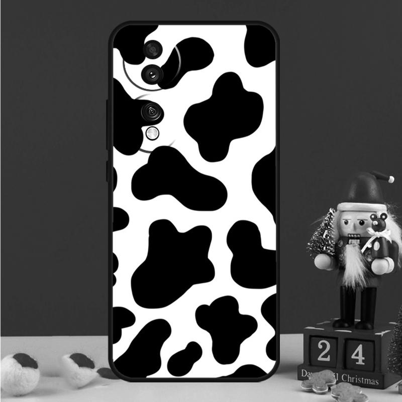 Cow Print Case For Honor Magic 5 6 7 8 Pro Honor 200 400 50 70 90 Lite X8b X8c X9a X9b X9c Win RT Cover