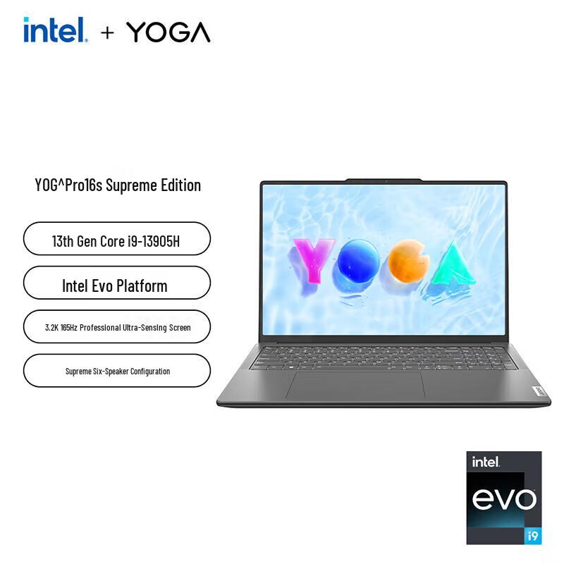 Lenovo Yoga Pro 16s Supreme Edition 16-inch High-Performance Laptop (CN version)