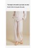 Women's Lyocell & Cotton Postpartum Pajama Set - Loose, Breathable Long Sleeve & Pants for Indoor/Outdoor Wear