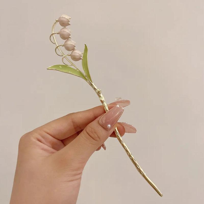 

Винтажная элегантная заколка для волос «Ландыш», заколки-шпильки, заколка-зажим, животное змея, заколки для волос, головной убор для женщин, девочек, аксессуары для волос