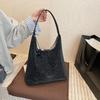 Commuter retro matte bag autumn and winter new fashionable large-capacity shoulder bag going out tote bucket bag