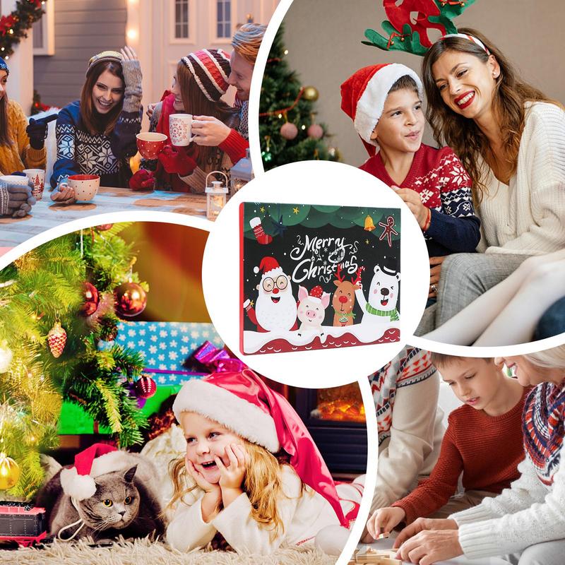 Adventskalender Schmuck Halskette Armband Set Adventskalender Weihnachten Adventskalender Weihnachts-Countdown-Kalender Schmuck