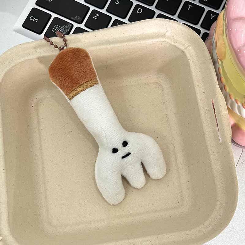 

Милый плюшевый брелок Симуляция вилки ложки Посуда Плюшевая кукла Брелок Подвеска для сумки Шармы для рюкзака Ключные аксессуары A1