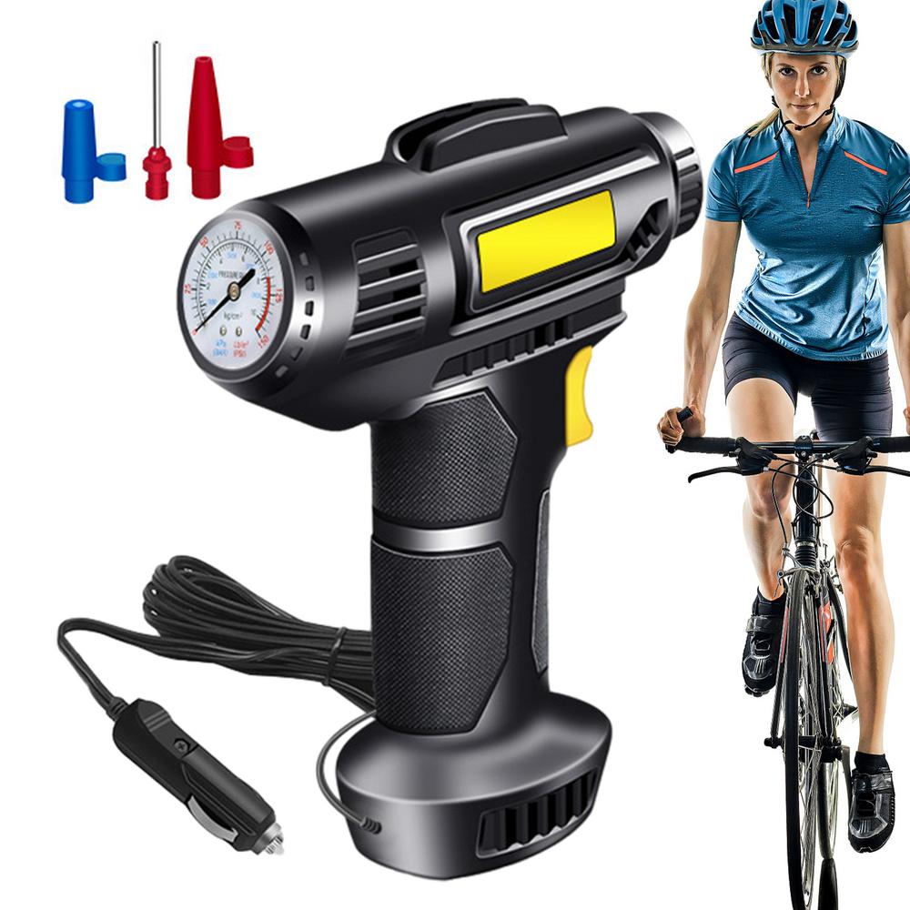 

Воздушный компрессор для накачивания шин, перезаряжаемый электрический цифровой перезаряжаемый светодиодный светильник, воздушный компрессор для накачивания шин, компактный портативный