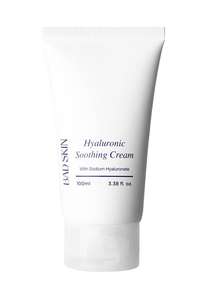BAD SKIN Hyaluronic Soothing Cream 100ml Contains 11 types of hyaluronic acid hot spring water Lightweight moisturizing gel cream Made in Korea &