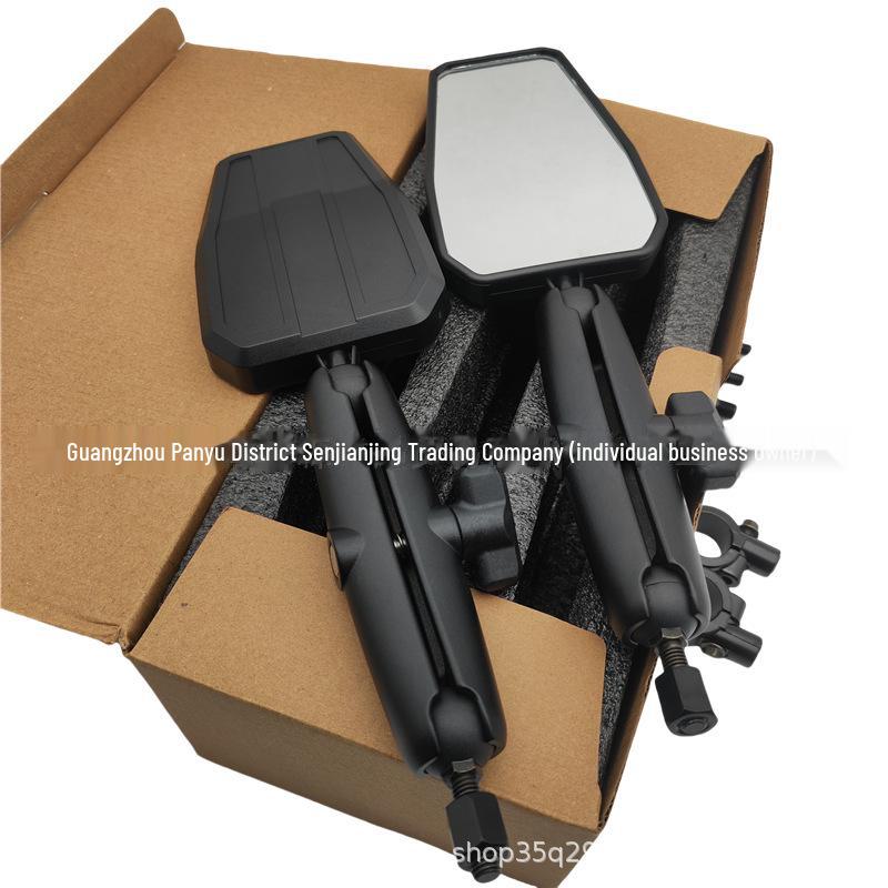 Foldable Adventure ADV Motorcycle Rearview Mirror for Off-road Vehicles